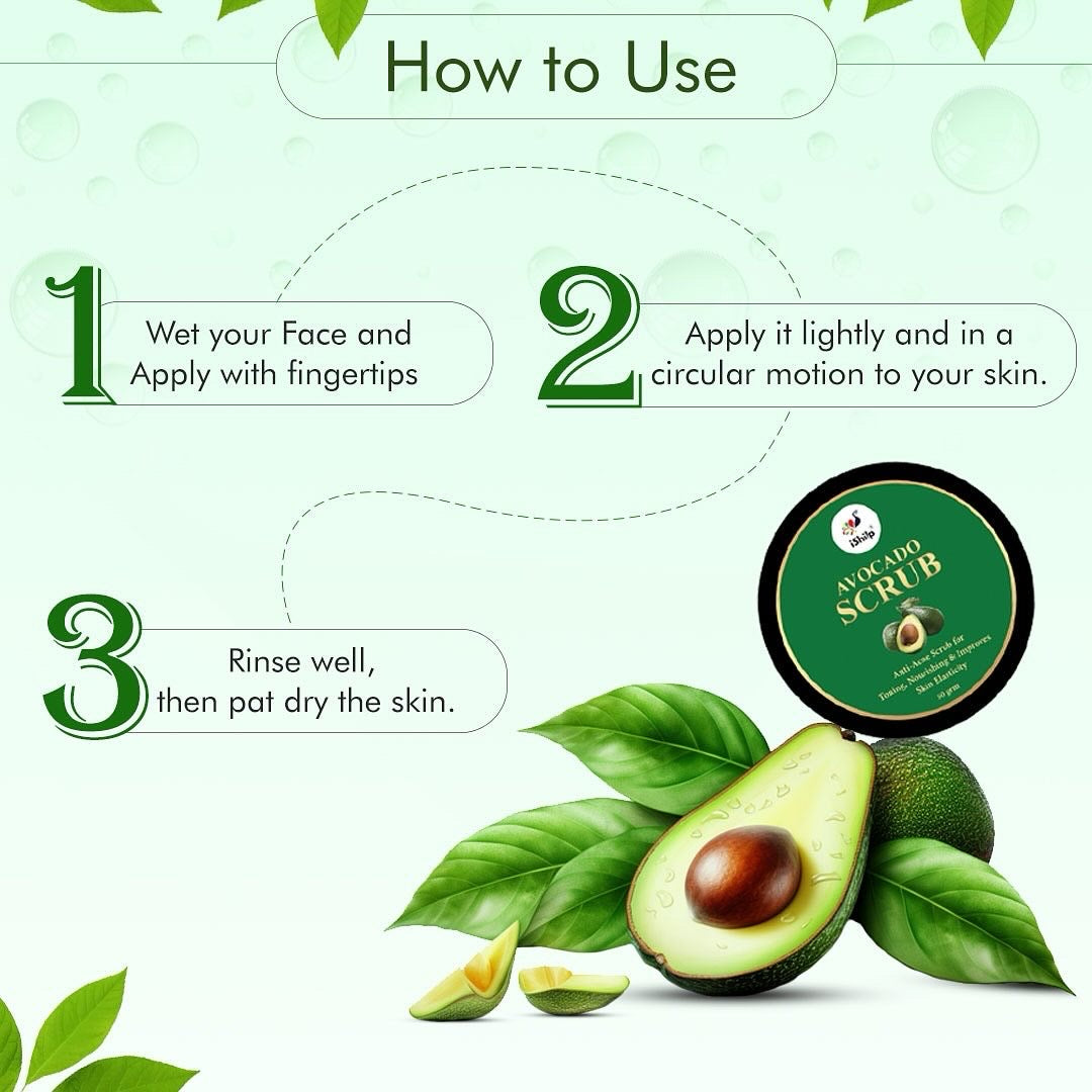 Avacado Face Scrub