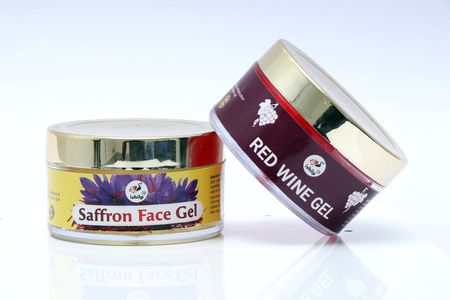 Saffron Gel + Wine Gel Combo