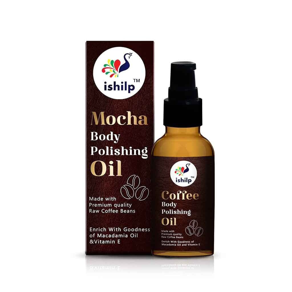 Mocha Body Polishing Oil & Mocha Face & Body Scrub Combo