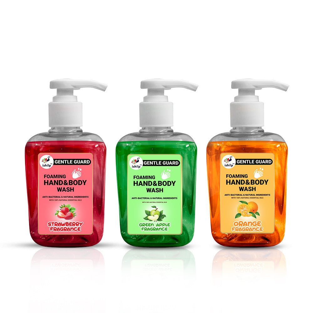 ishilp Hand & Body Wash Pack Of 3 - 250ml