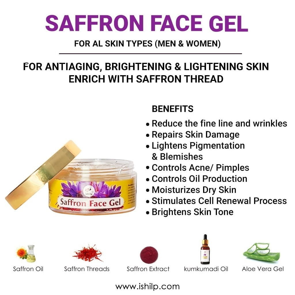 Saffron gel for Men & Women