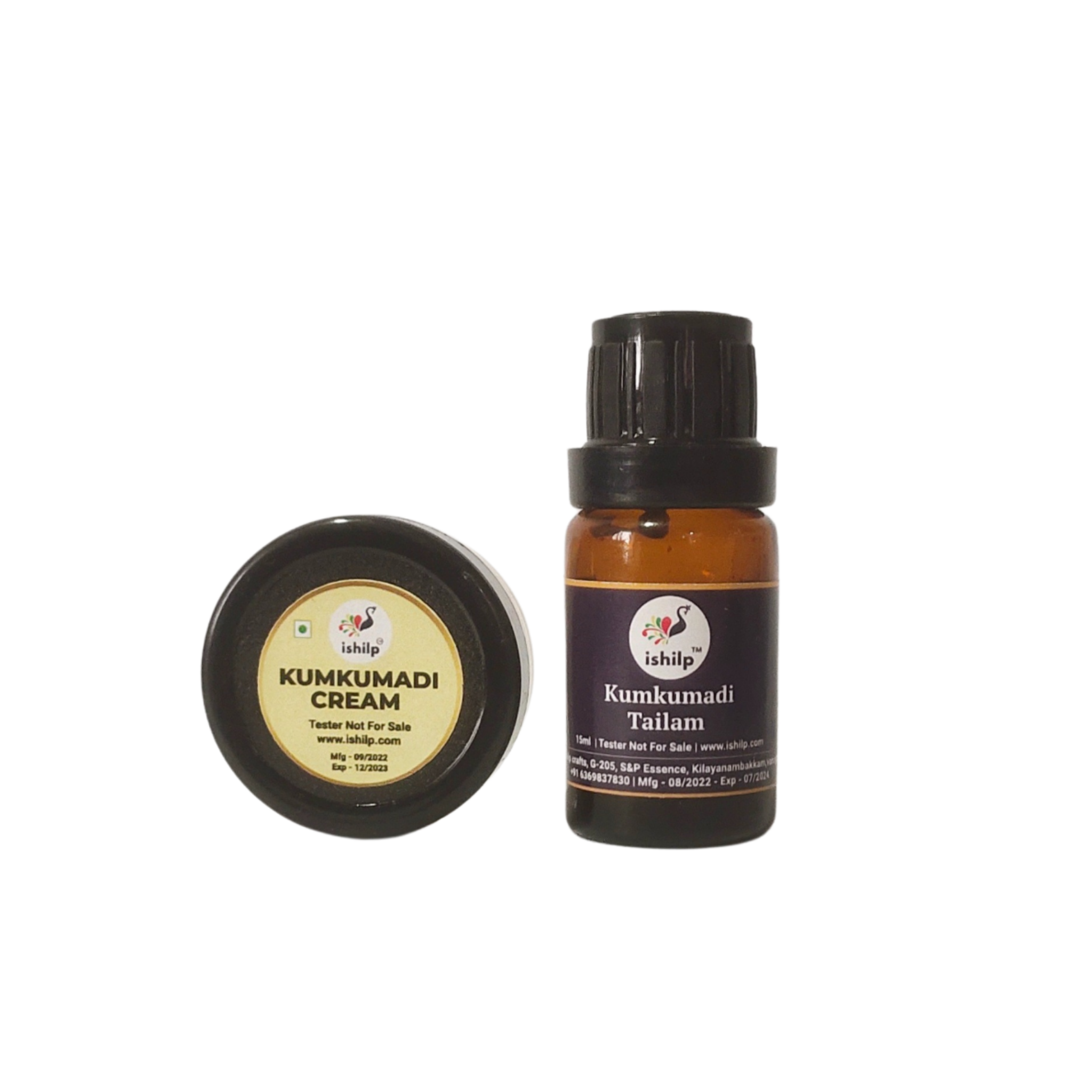Kumkumadi Cream & Kumkumadi  Oil (Mini)
