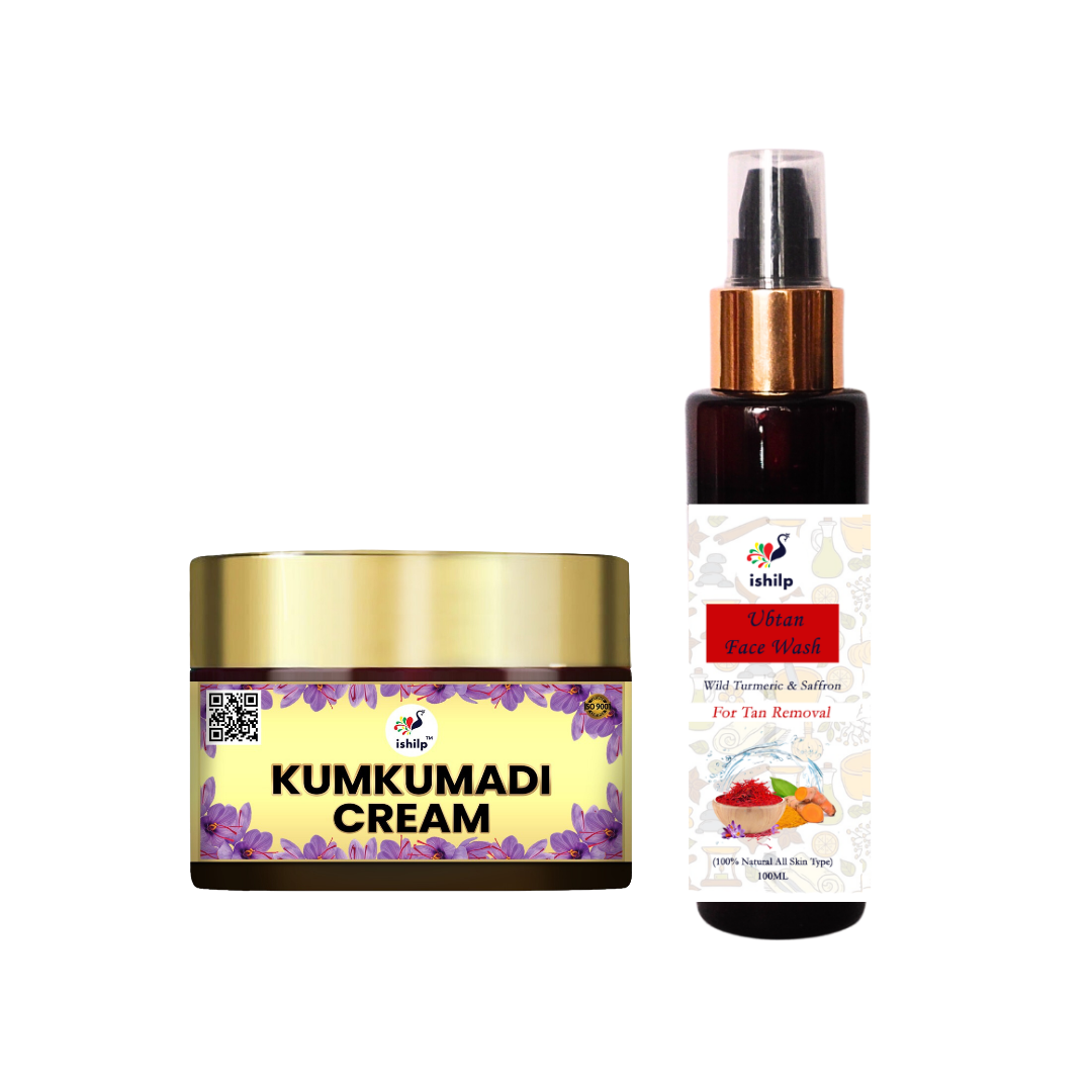 Kumkumadi Cream & Ubtan Face wash, Flat 10% Off