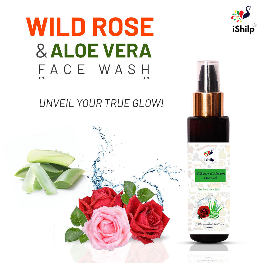 Avacado Scrub & Wild Rose & Aleo Vera Face Wash ,Flat 10% Off