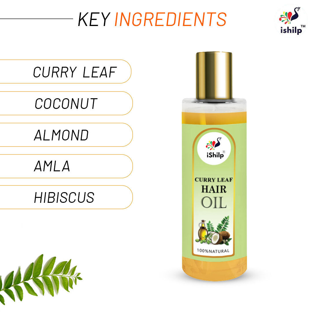 Curry Leaf Hair Oil