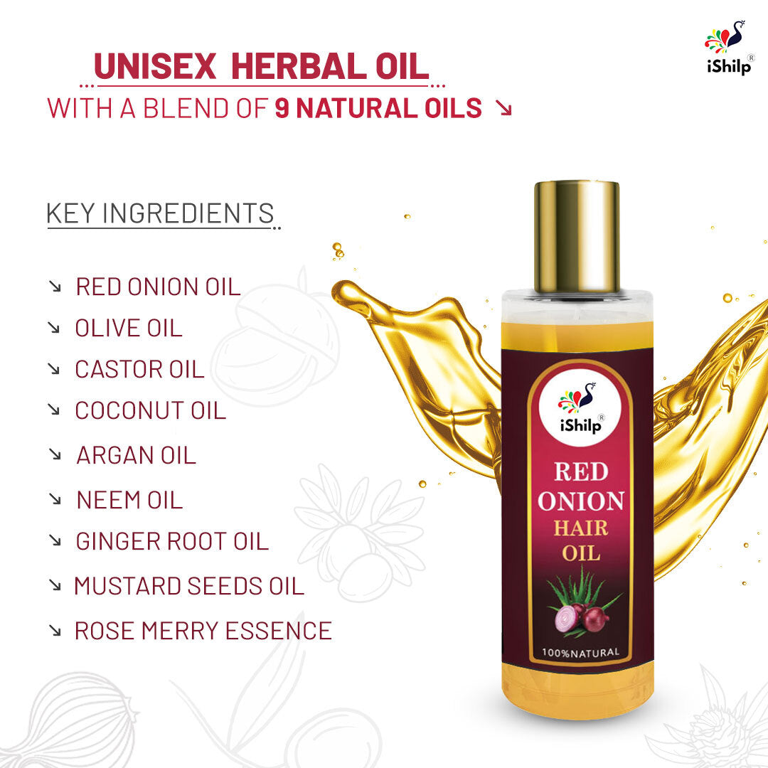 Red Onion Hair Oil
