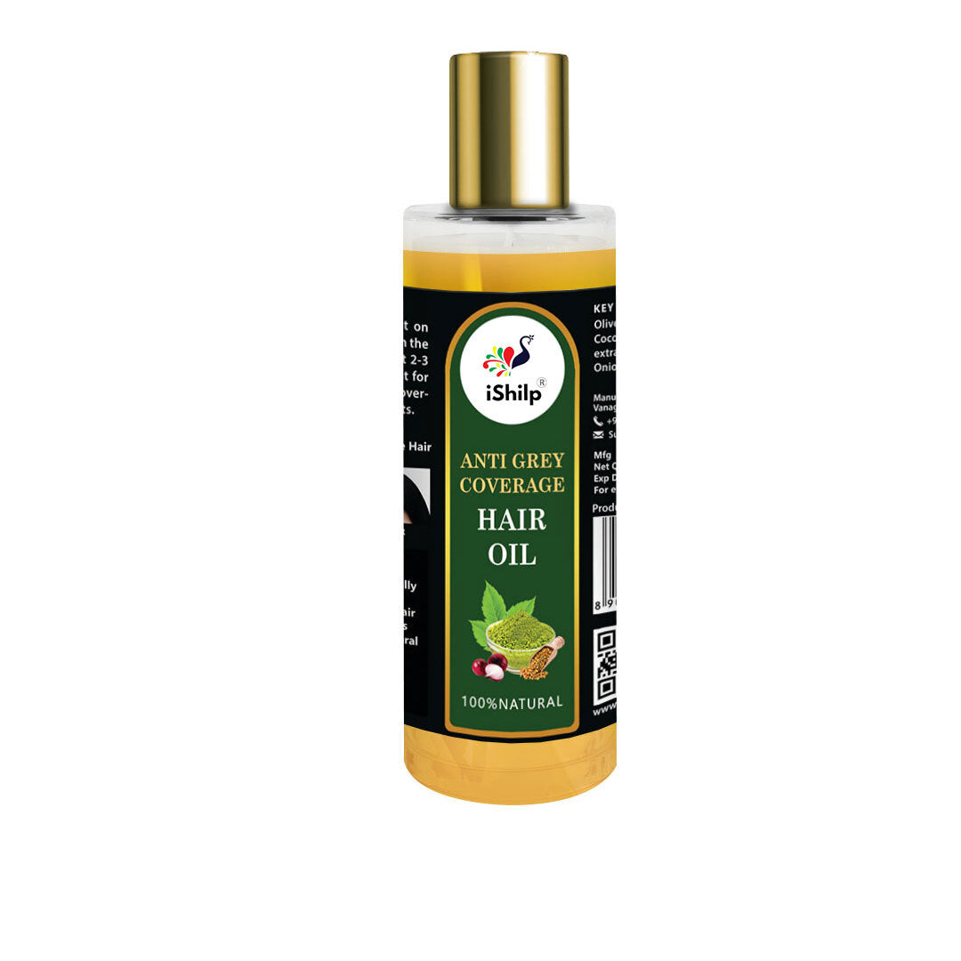 Anti Grey Coverage Hair Oil