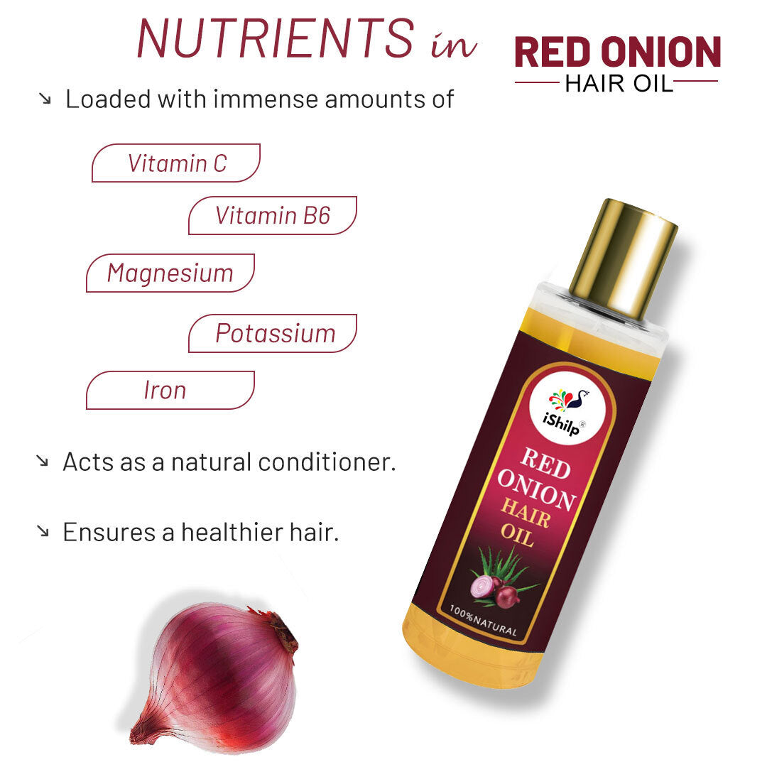 Red Onion Hair Oil
