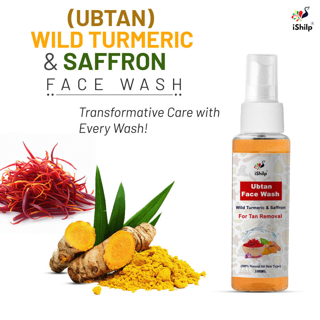 Ubtan Face Wash With Wild Turmeric & Saffron