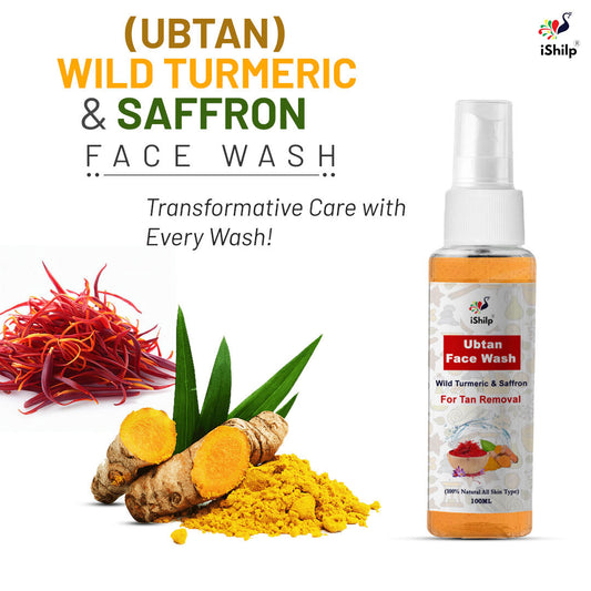 Ubtan Face Wash With Wild Turmeric & Saffron