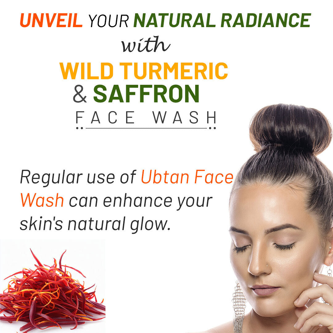 Ubtan Face Wash With Wild Turmeric & Saffron