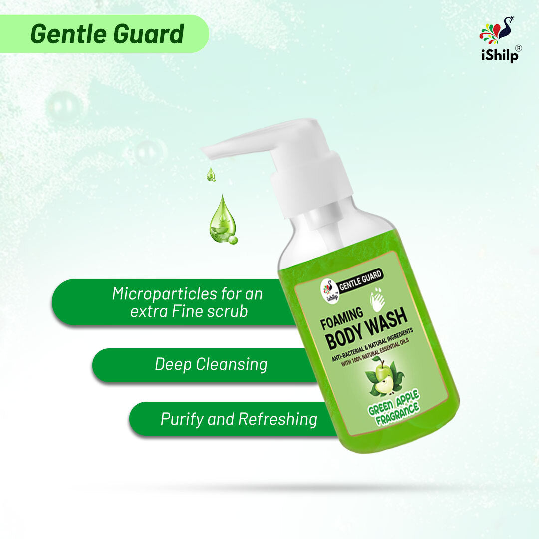Foaming Body Wash - Green Apple