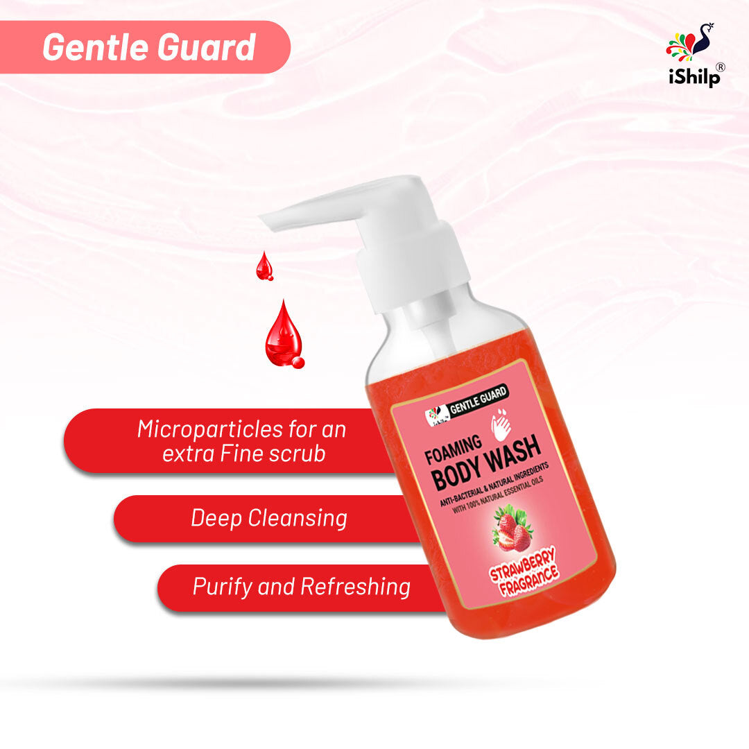 Foaming Body Wash - Strawberry