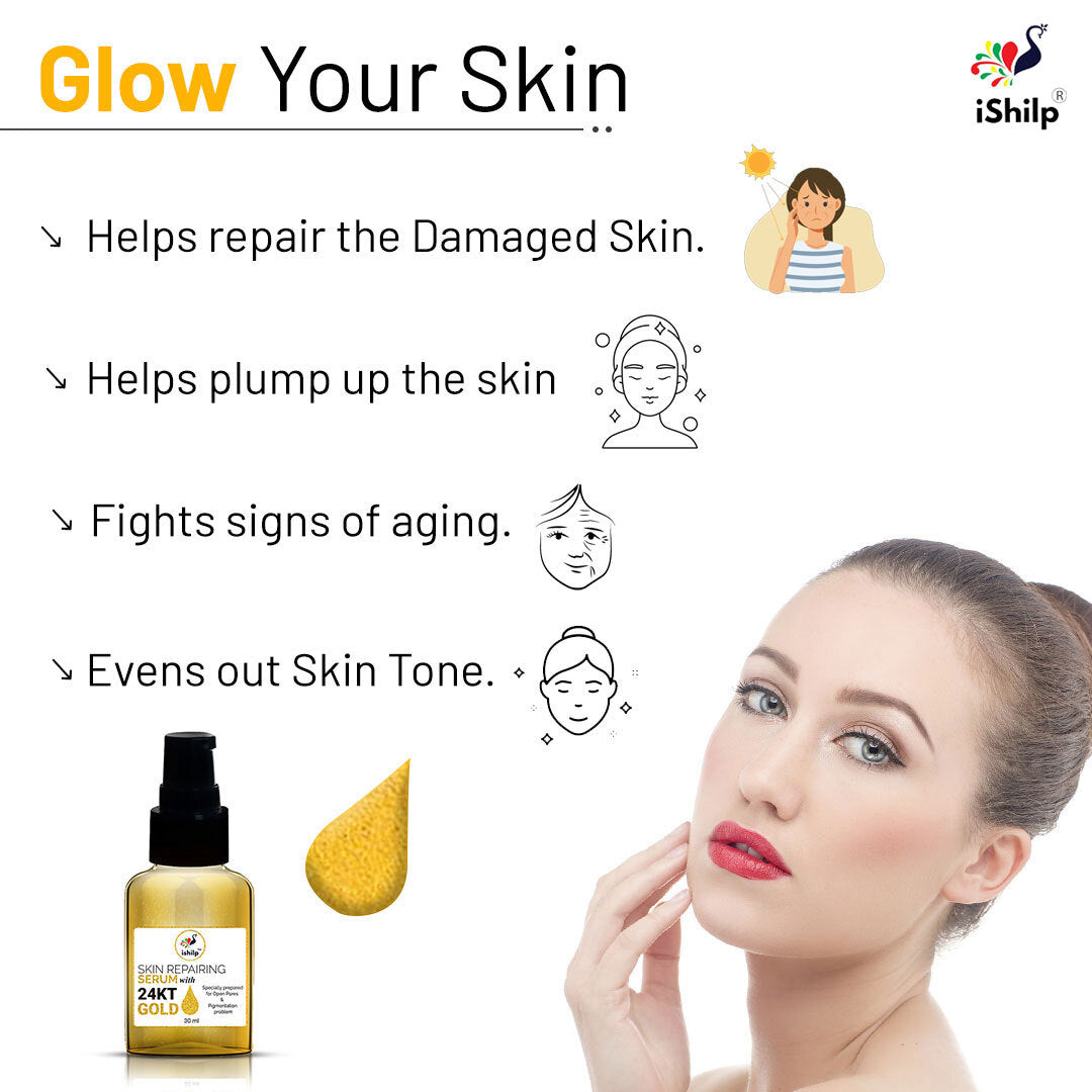 Kumkumadi oil + Kumkumadi Cream + Gold Serum