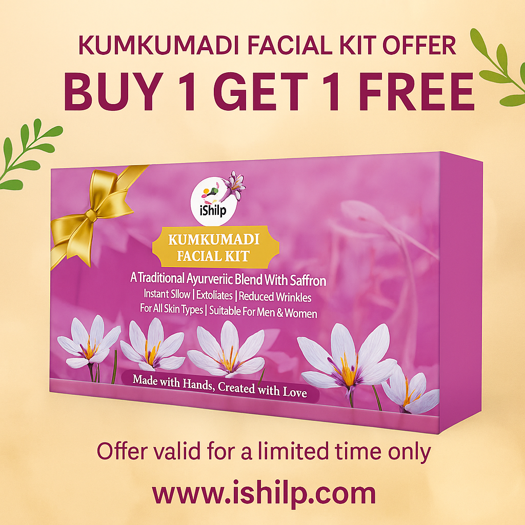 Kumkumadi Facial Kit (6 in 1)- Buy 1 Get 1 Free