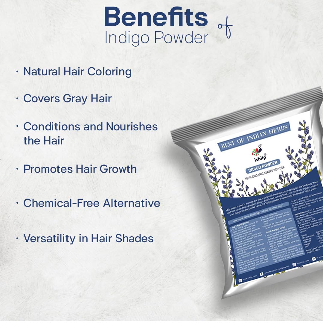 Indigo Hair Powder