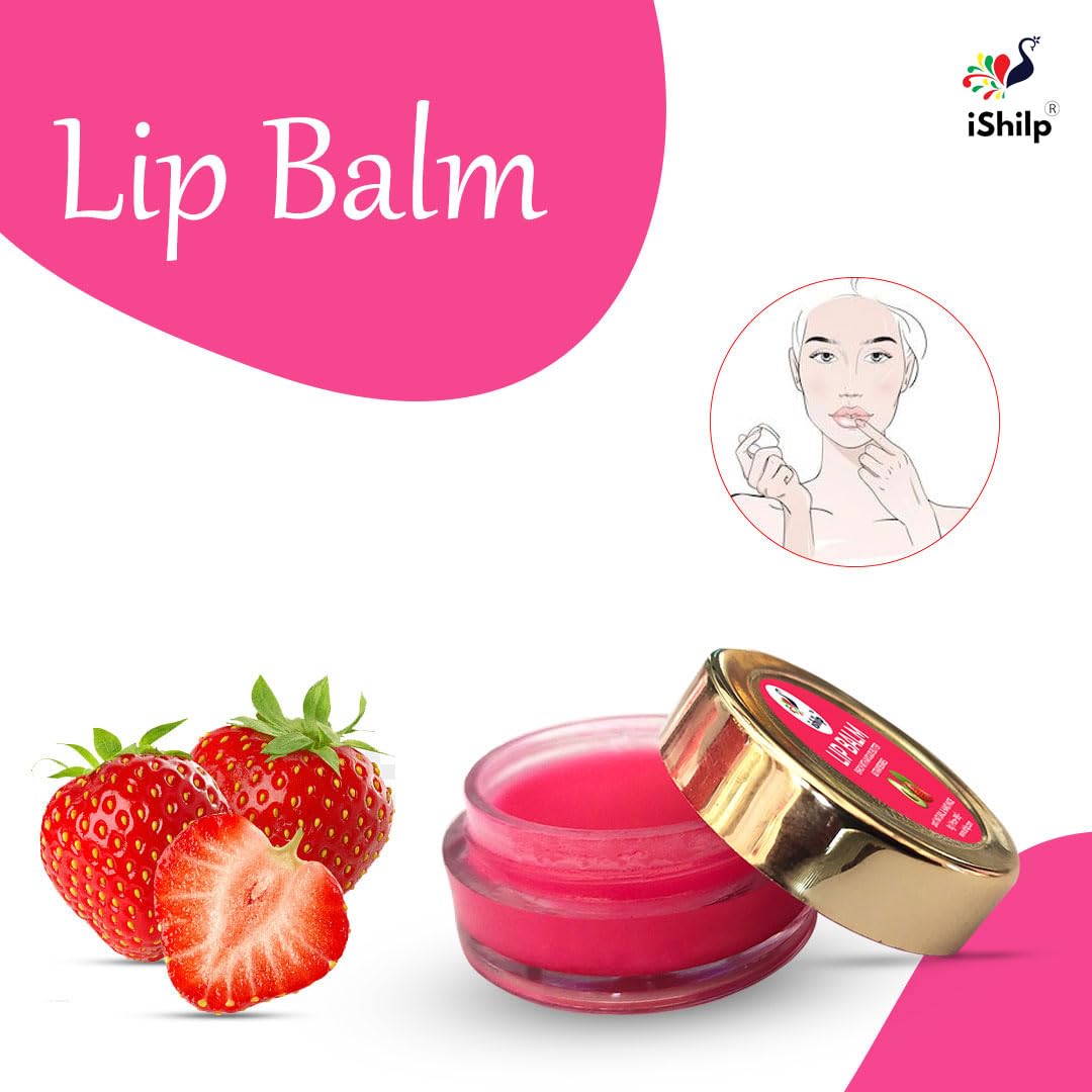 LIP BALM  (ENRICH WITH 🥑 AVOCADO BUTTER & STRAWBERRIES 🍓 )