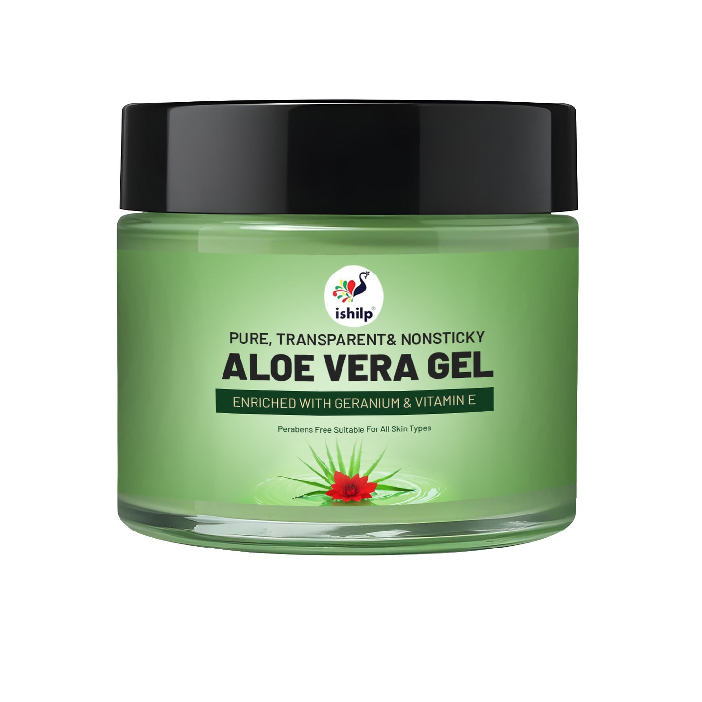Aloevera Gel ( Enriched with geranium extract and Vitamin-E)