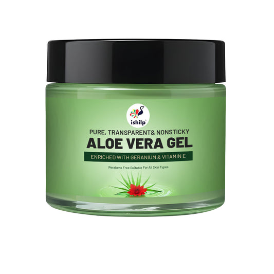 Aloevera Gel ( Enriched with geranium extract and Vitamin-E)