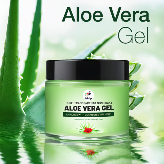 Aloevera Gel ( Enriched with geranium extract and Vitamin-E)