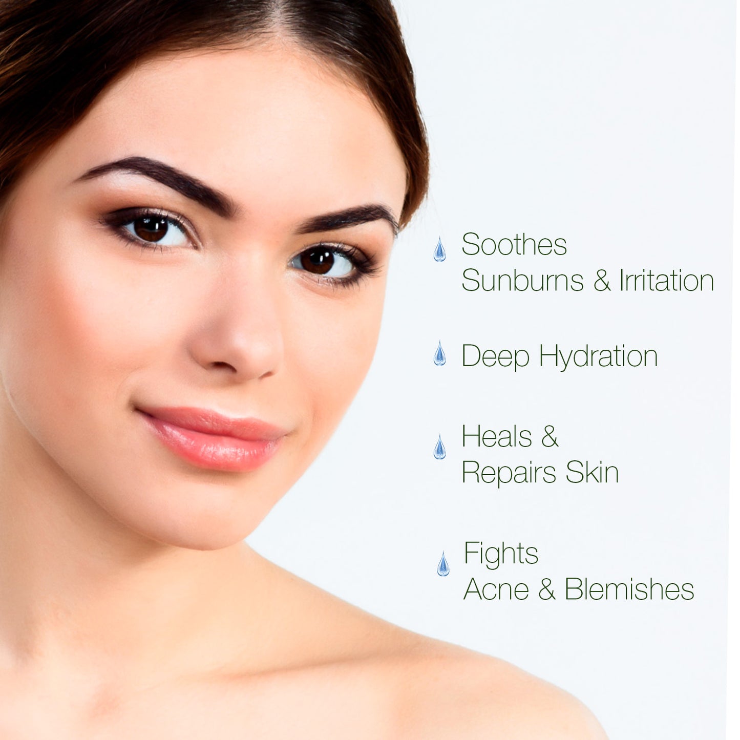 Aloevera Gel ( Enriched with geranium extract and Vitamin-E)