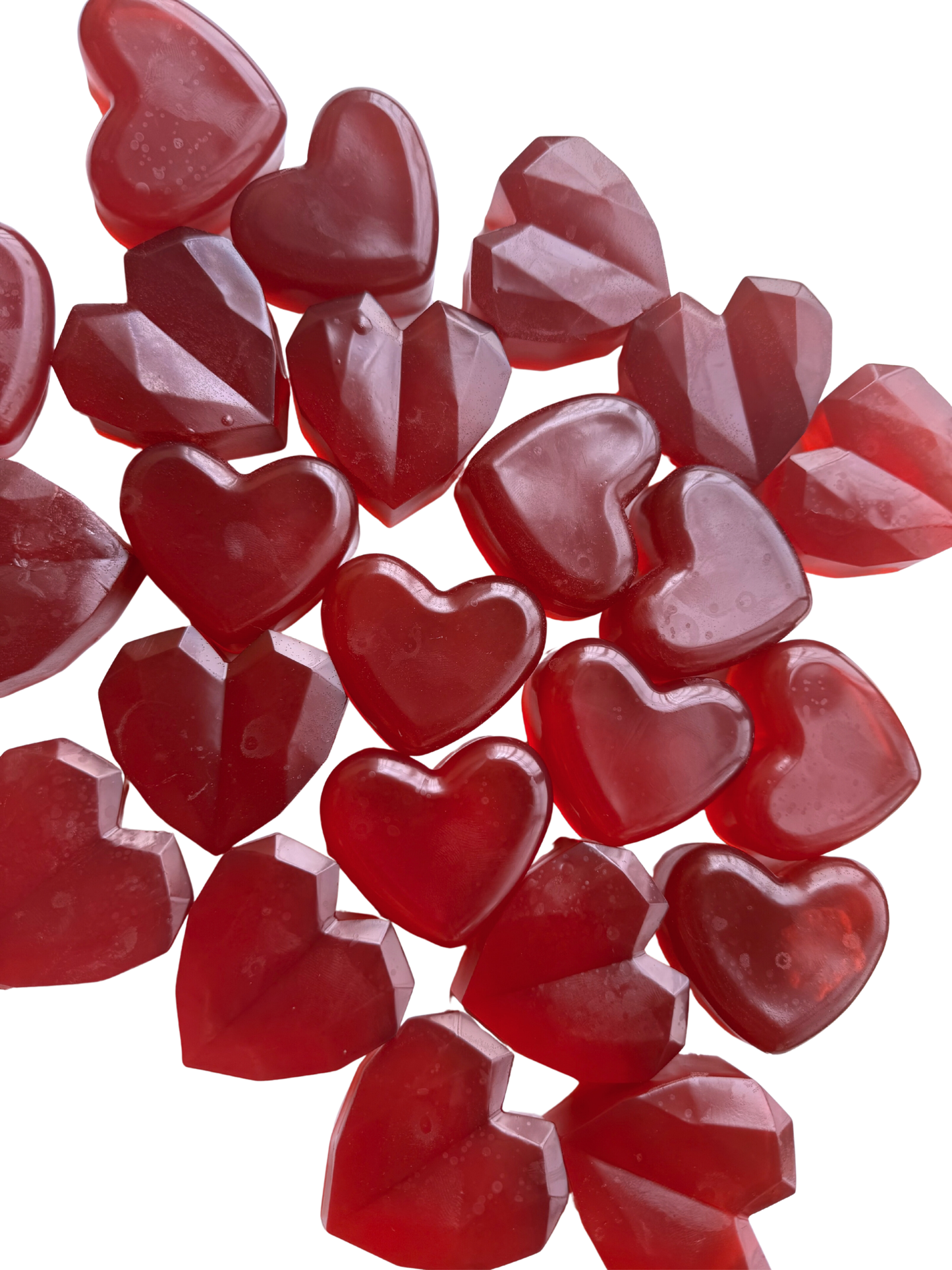 Red Wine Soap (Pack Of 2 Heart Shape Soaps)